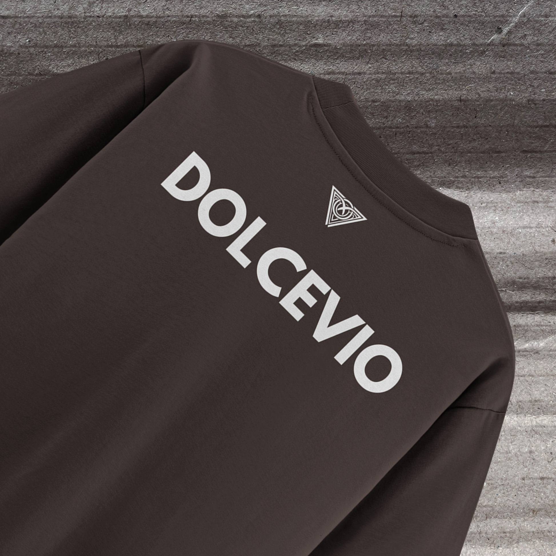 Delca Vio "Signature Earth" Brown T-Shirt