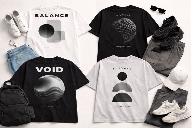 Minimal t shirt design ideas for everyday streetwear fashion