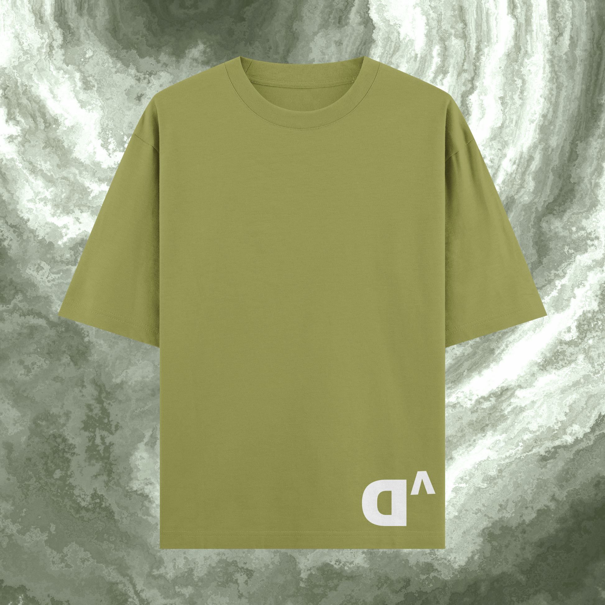 Dolce Vio Signature "Earthy D" Olive Green Tee
