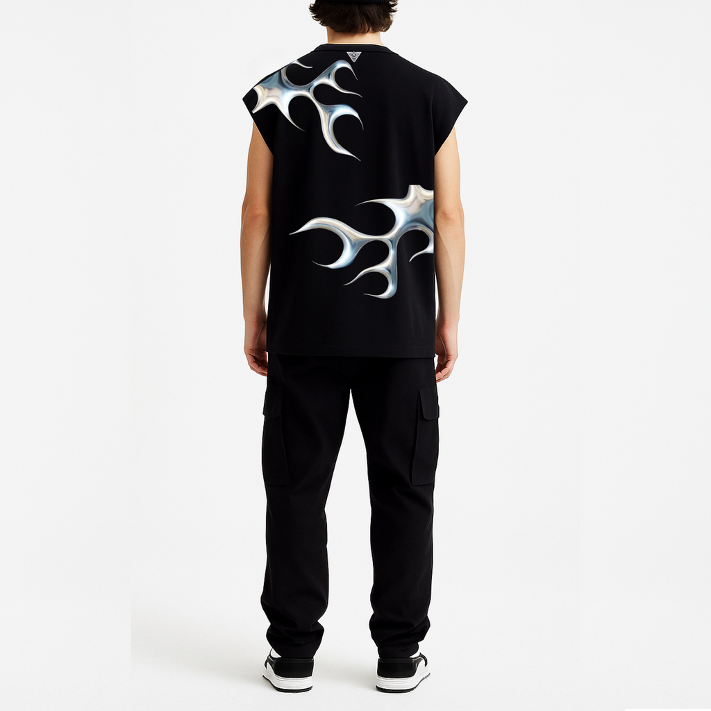 Dolce Vio "Chrome Inferno" Graphic Vest