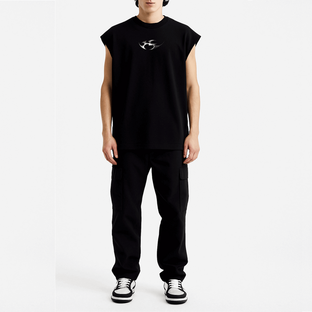 Dolce Vio "Chrome Inferno" Graphic Vest