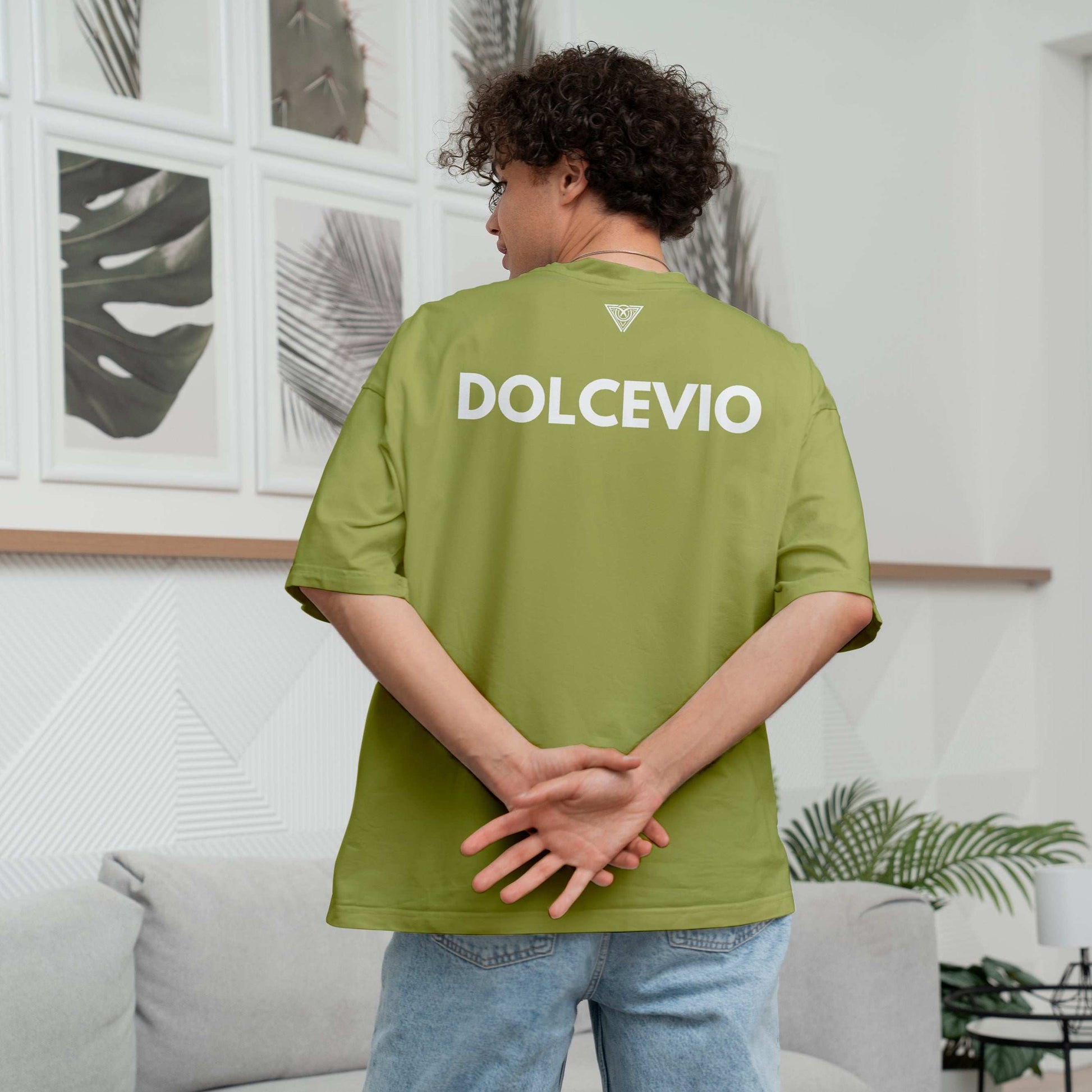 Dolce Vio Signature "Earthy D" Olive Green Tee