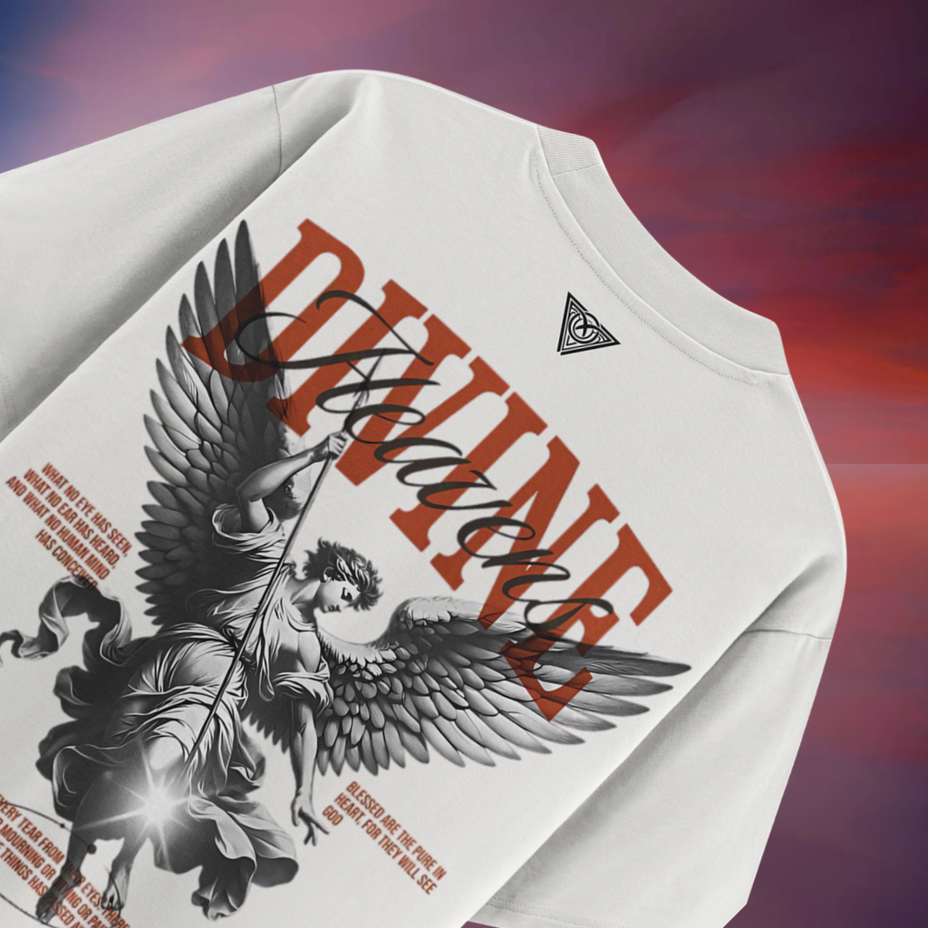 Dolce Vio "Divine Wings" Graphic White T-Shirt