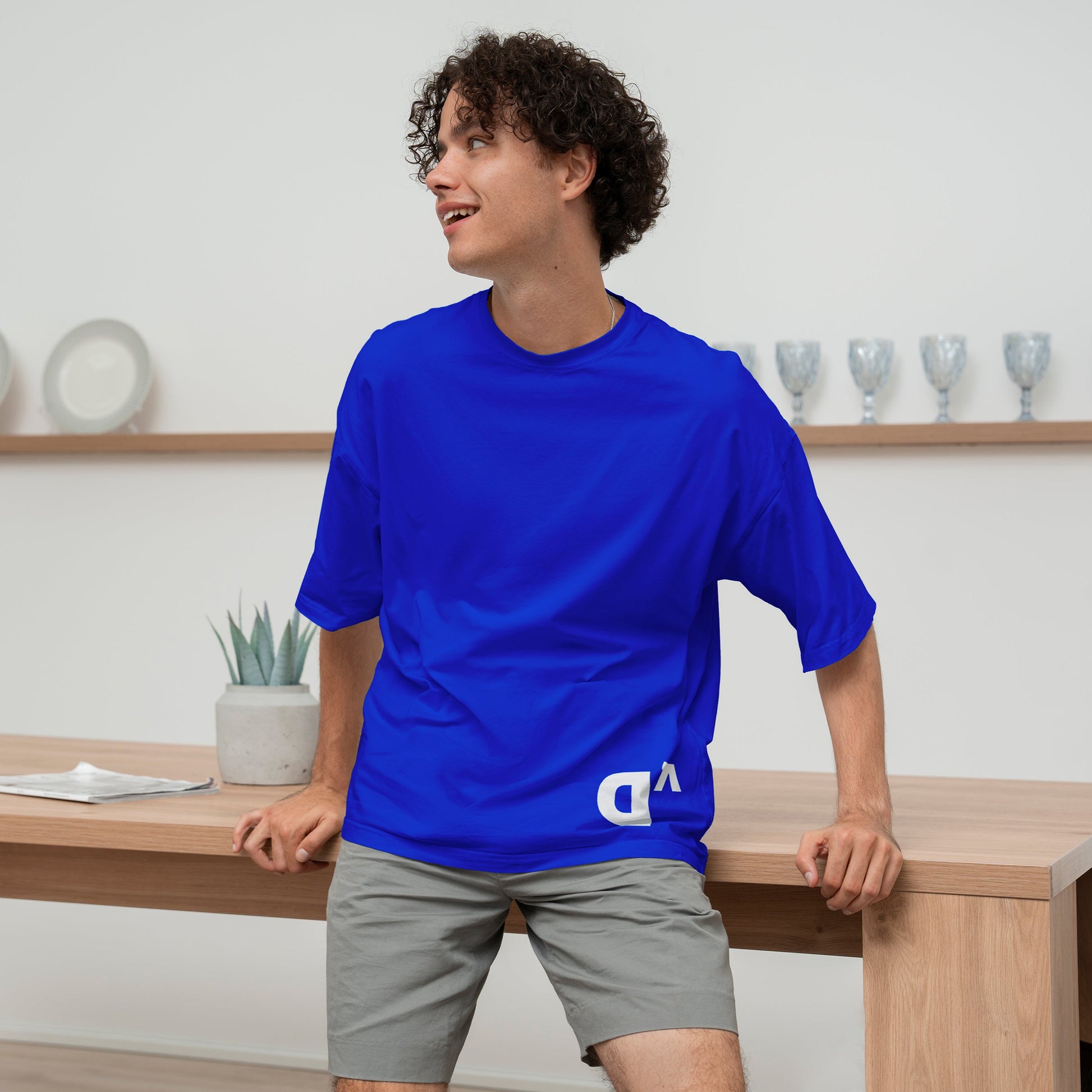 Dolce Vio "Signature Azure" Royal Blue T-Shirt