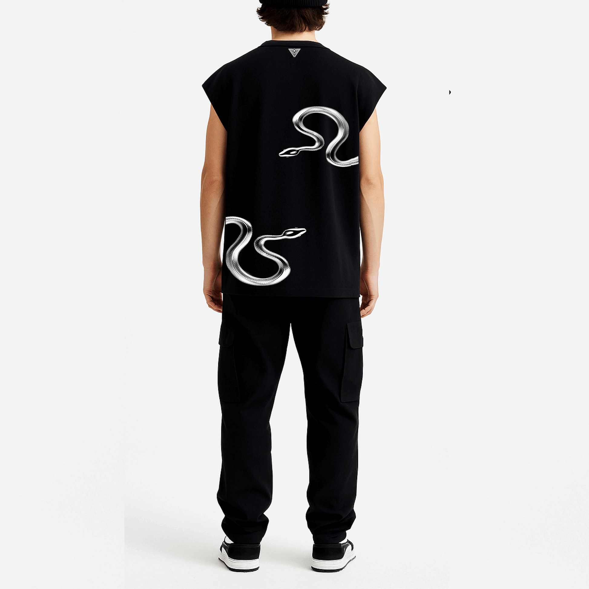 Dolce Vio "Coiled Silver" Graphic Vest