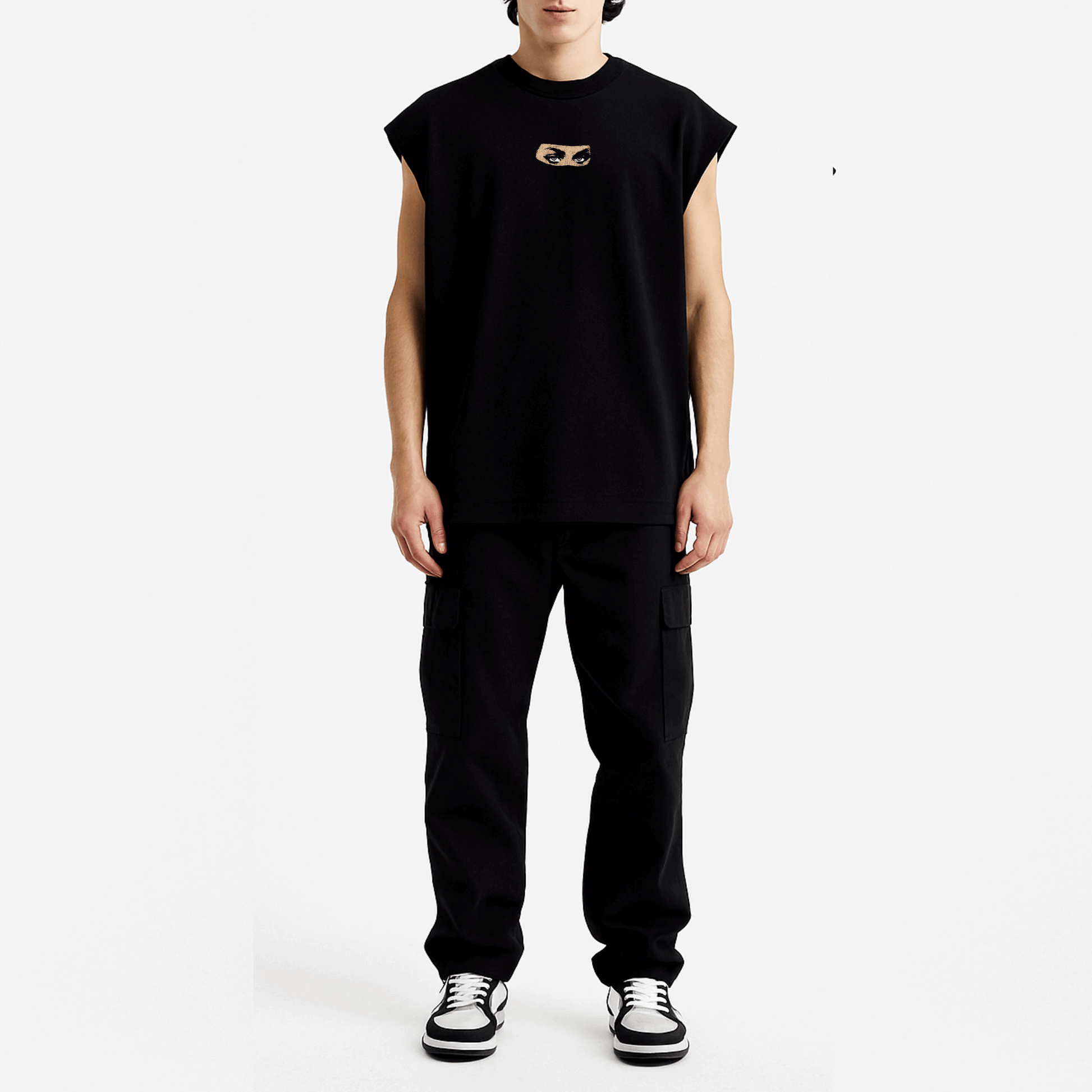 Dolce Vio "Shadow Gaze" Graphic Vest