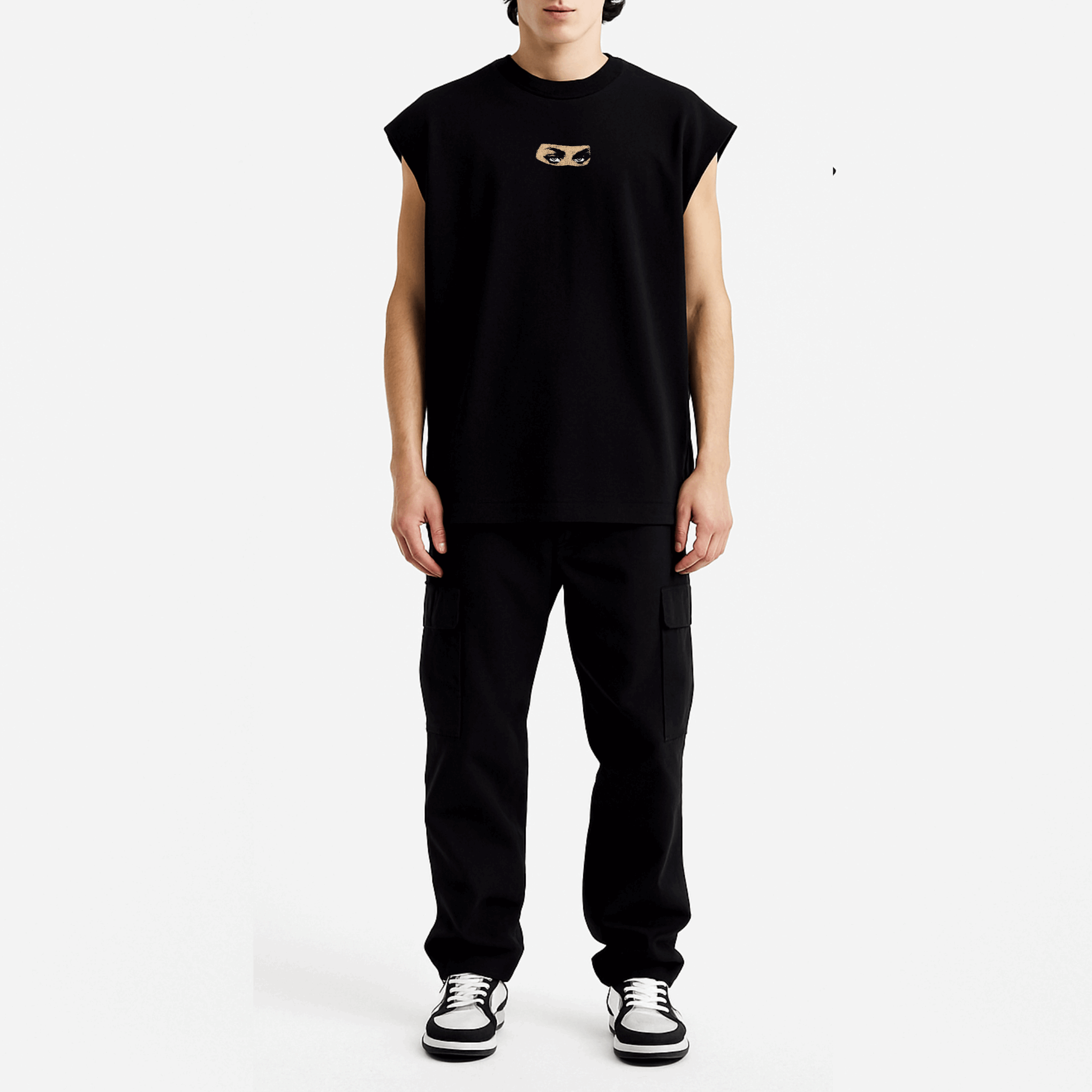 Dolce Vio "Shadow Gaze" Graphic Vest