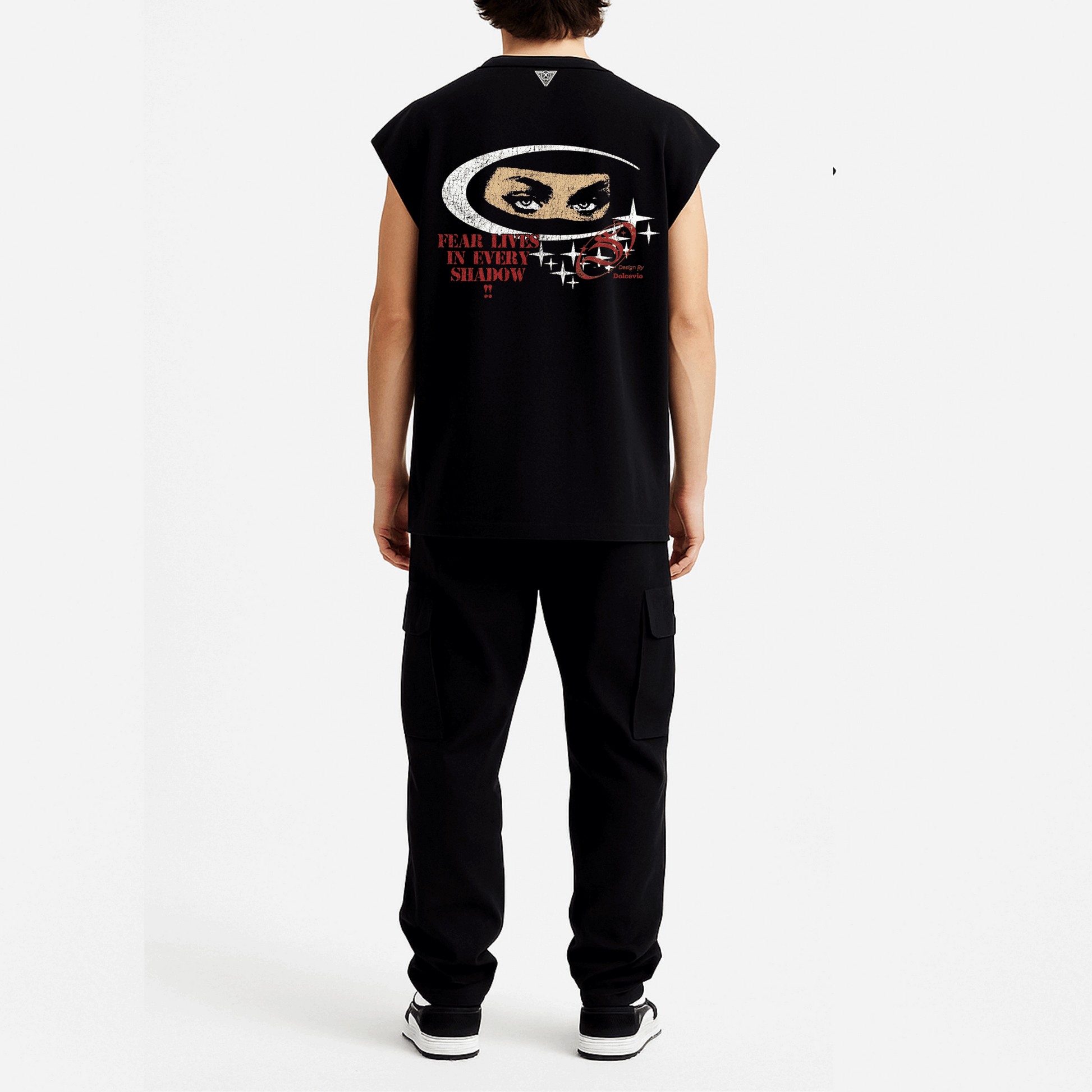 Dolce Vio "Shadow Gaze" Graphic Vest