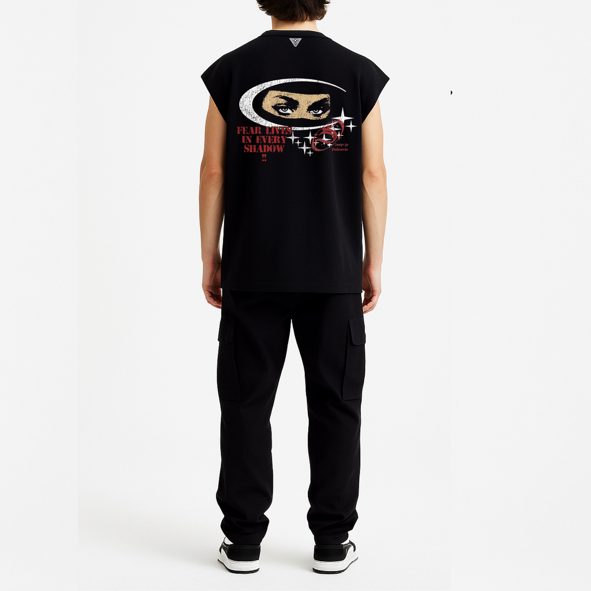 Dolce Vio "Shadow Gaze" Graphic Vest