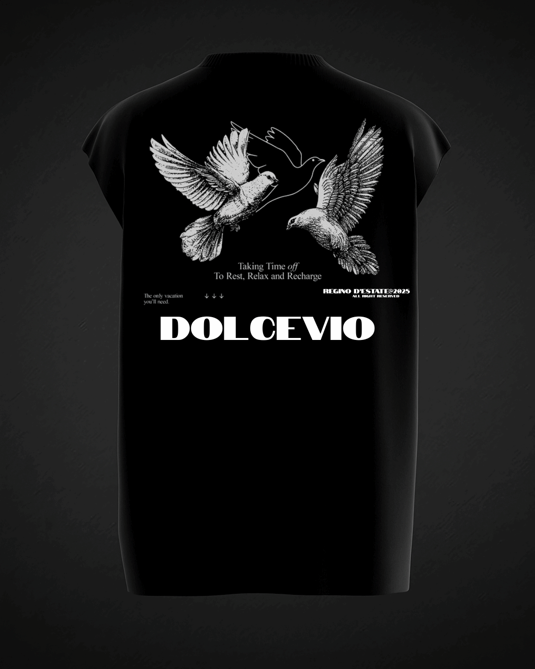 PeaceFlight Oversized Vest – Dolce Vio