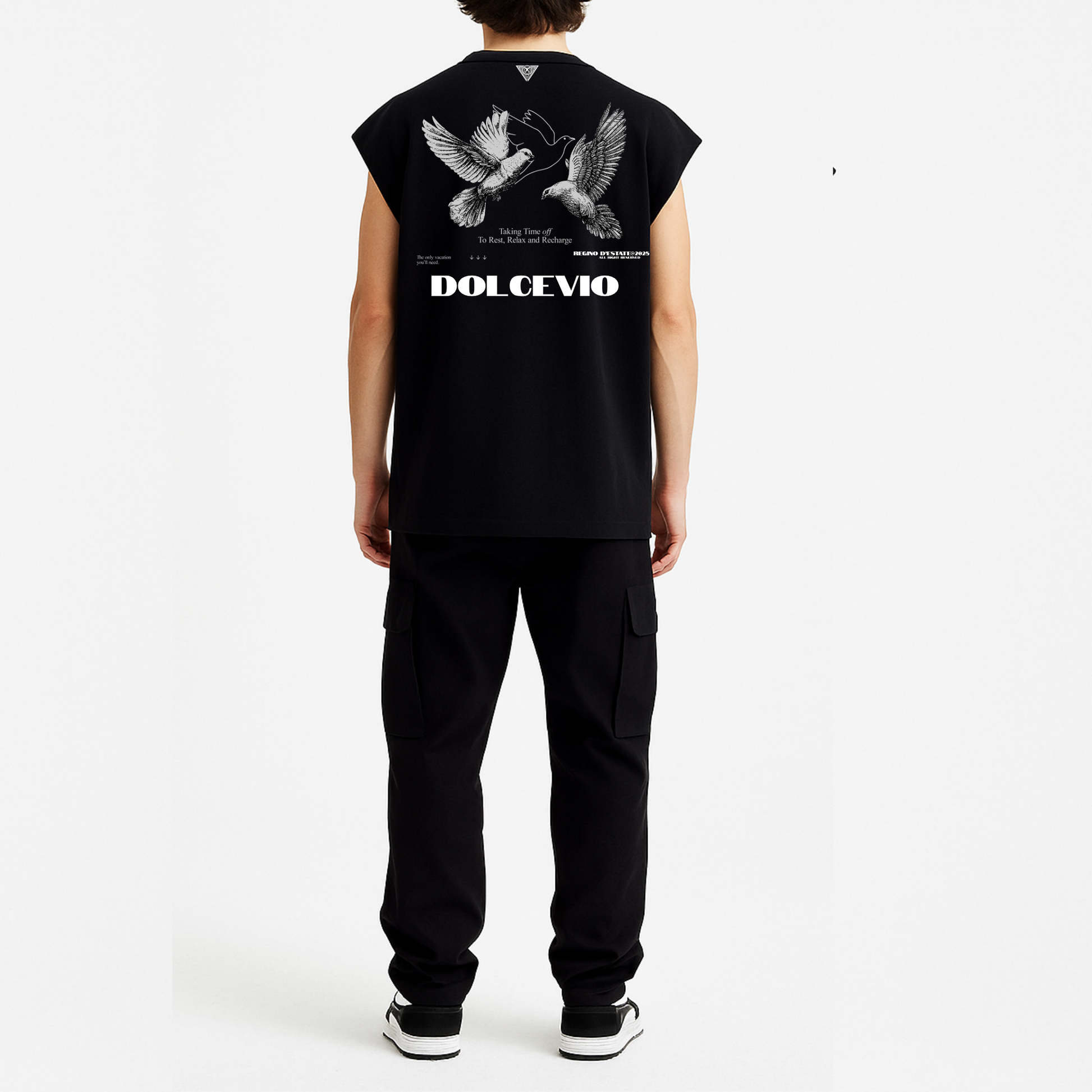 PeaceFlight Oversized Vest – Dolce Vio