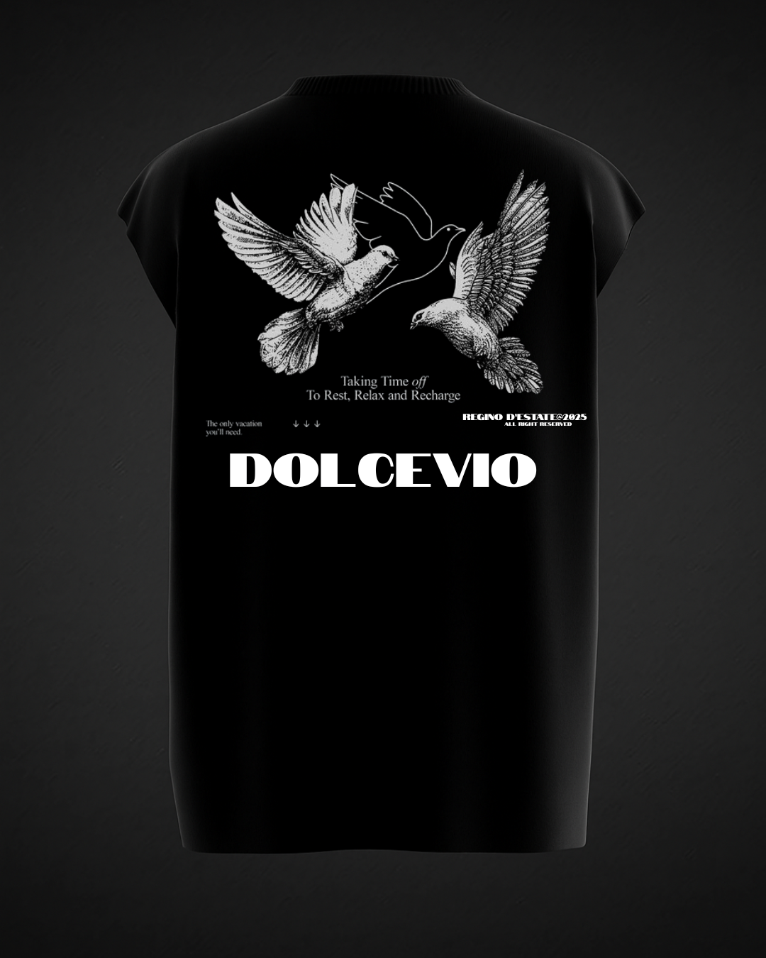 PeaceFlight Oversized Vest – Dolce Vio