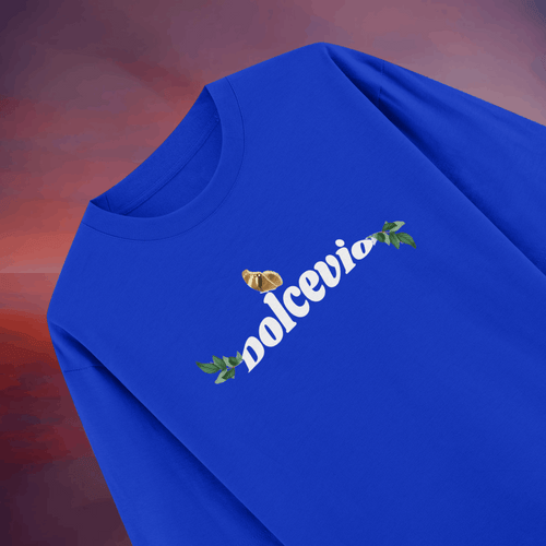 Dolce Vio "Apathy Bloom" Royal Blue Graphic T-Shirt