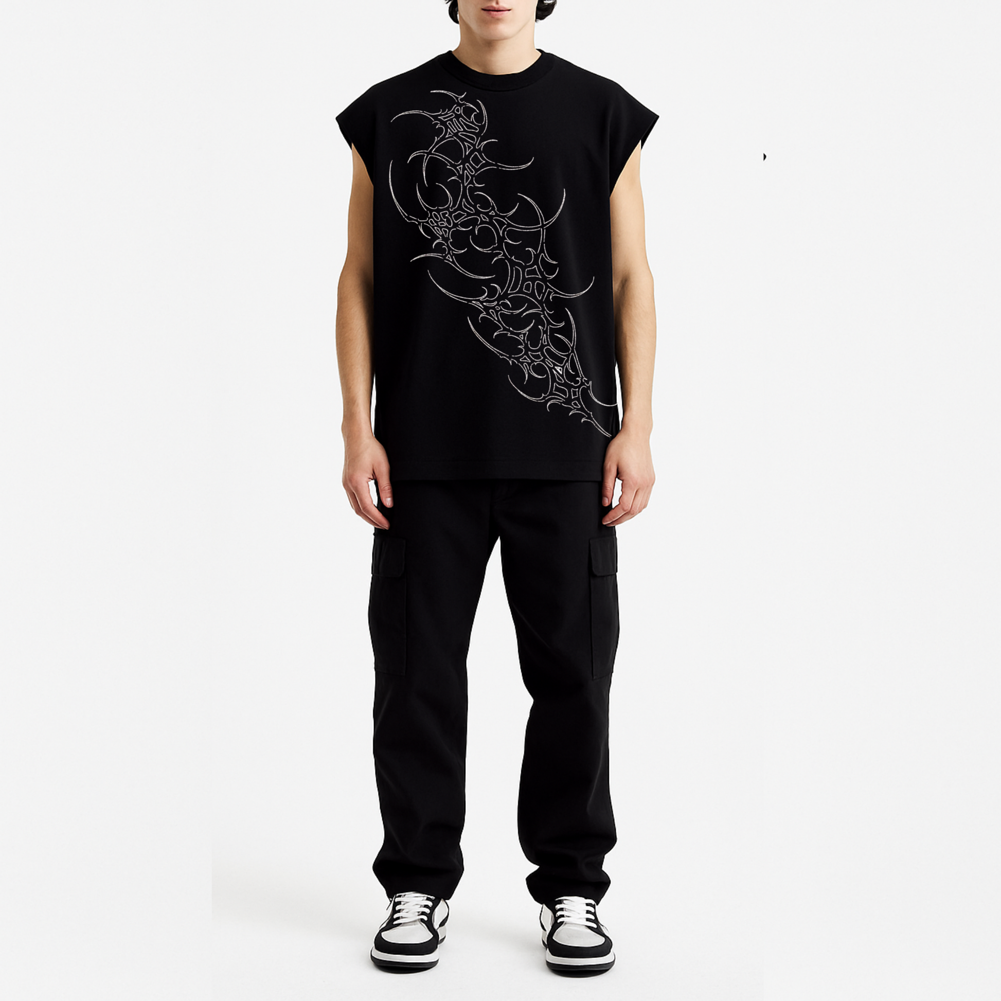 Dolce Vio "Serpentine Glyph" Graphic Vest