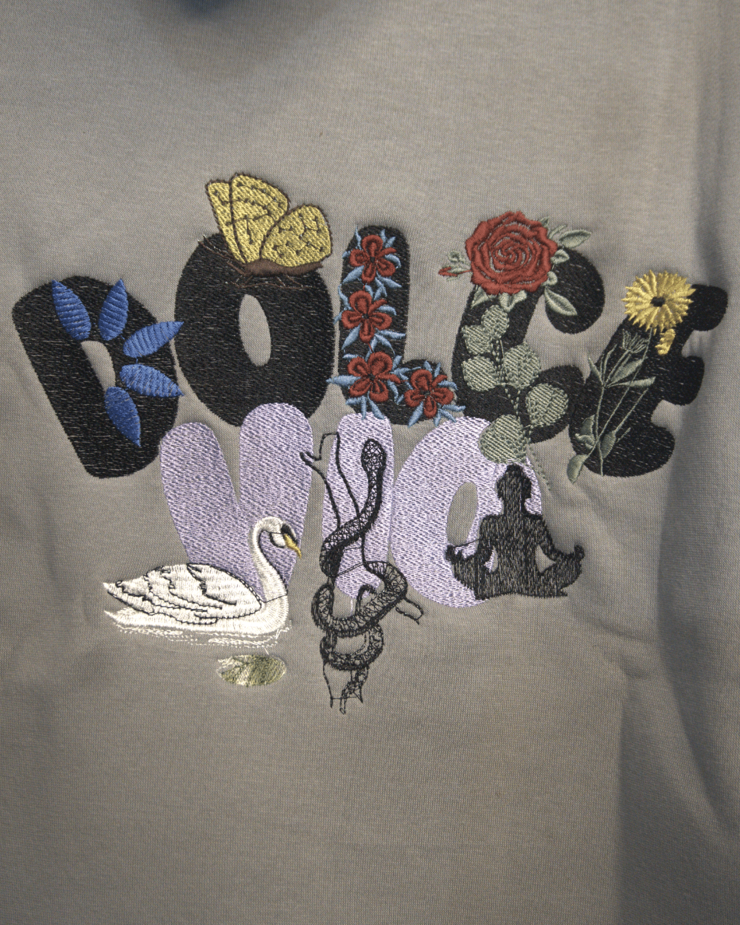 Dolce Vio: Whispering Blooms Embroidered Hoodie - Limited Edition