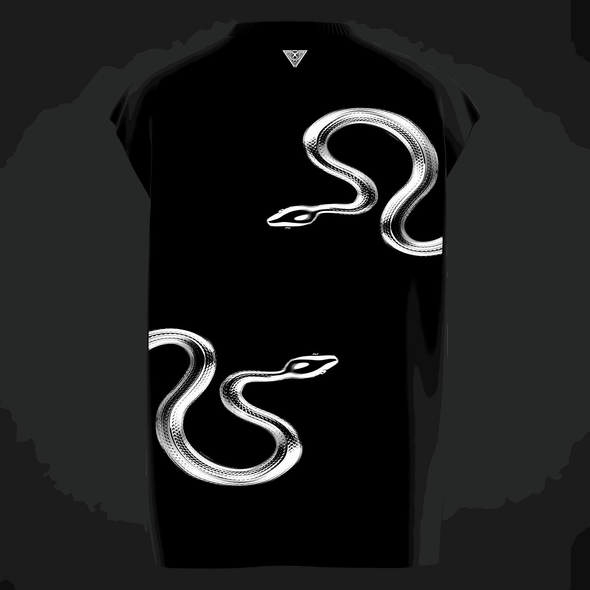 Dolce Vio "Coiled Silver" Graphic Vest