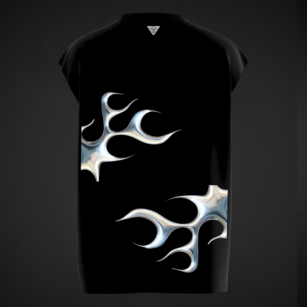 Dolce Vio "Chrome Inferno" Graphic Vest