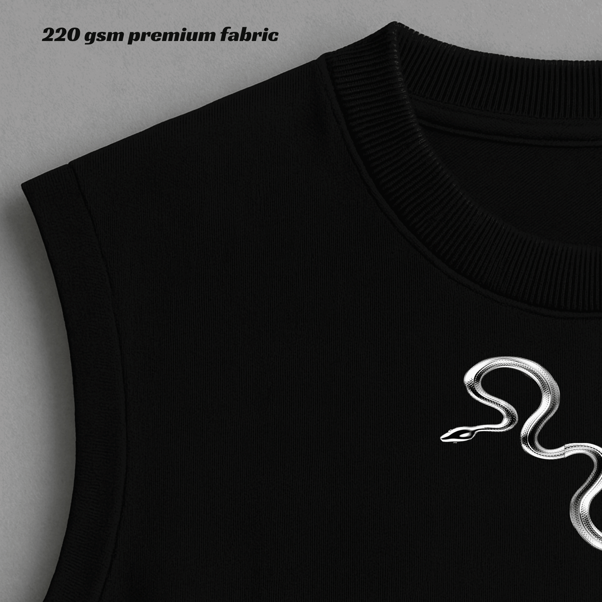 Dolce Vio "Coiled Silver" Graphic Vest