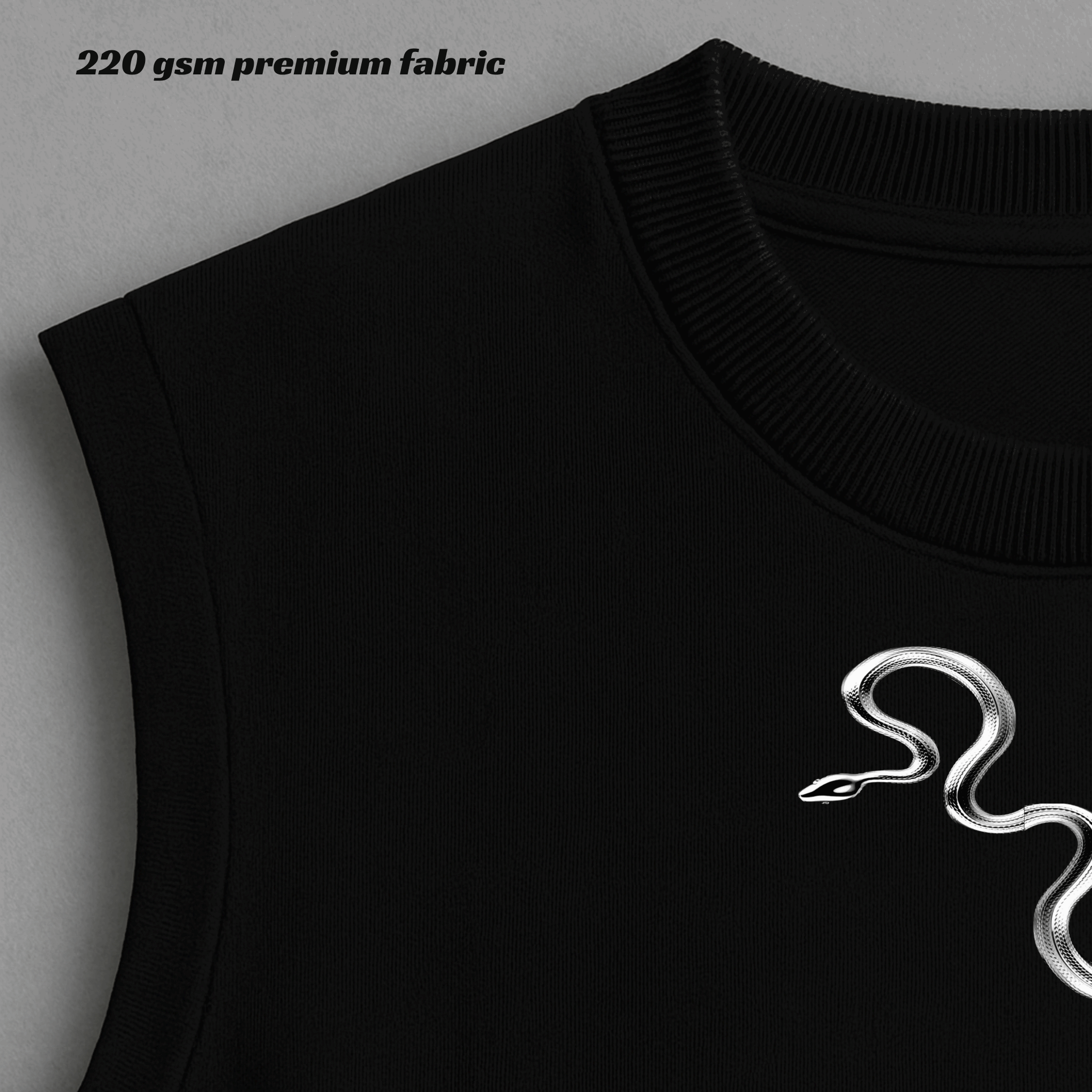 Dolce Vio "Coiled Silver" Graphic Vest