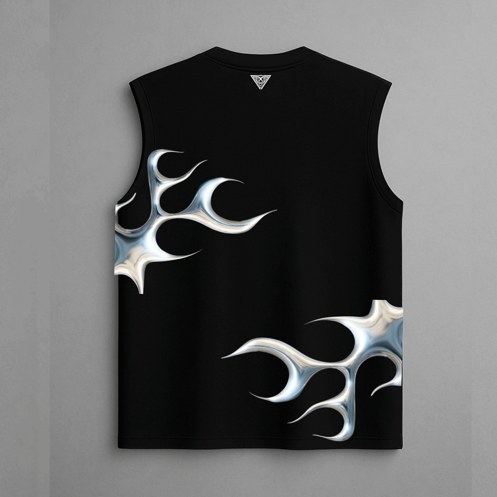 Dolce Vio "Chrome Inferno" Graphic Vest