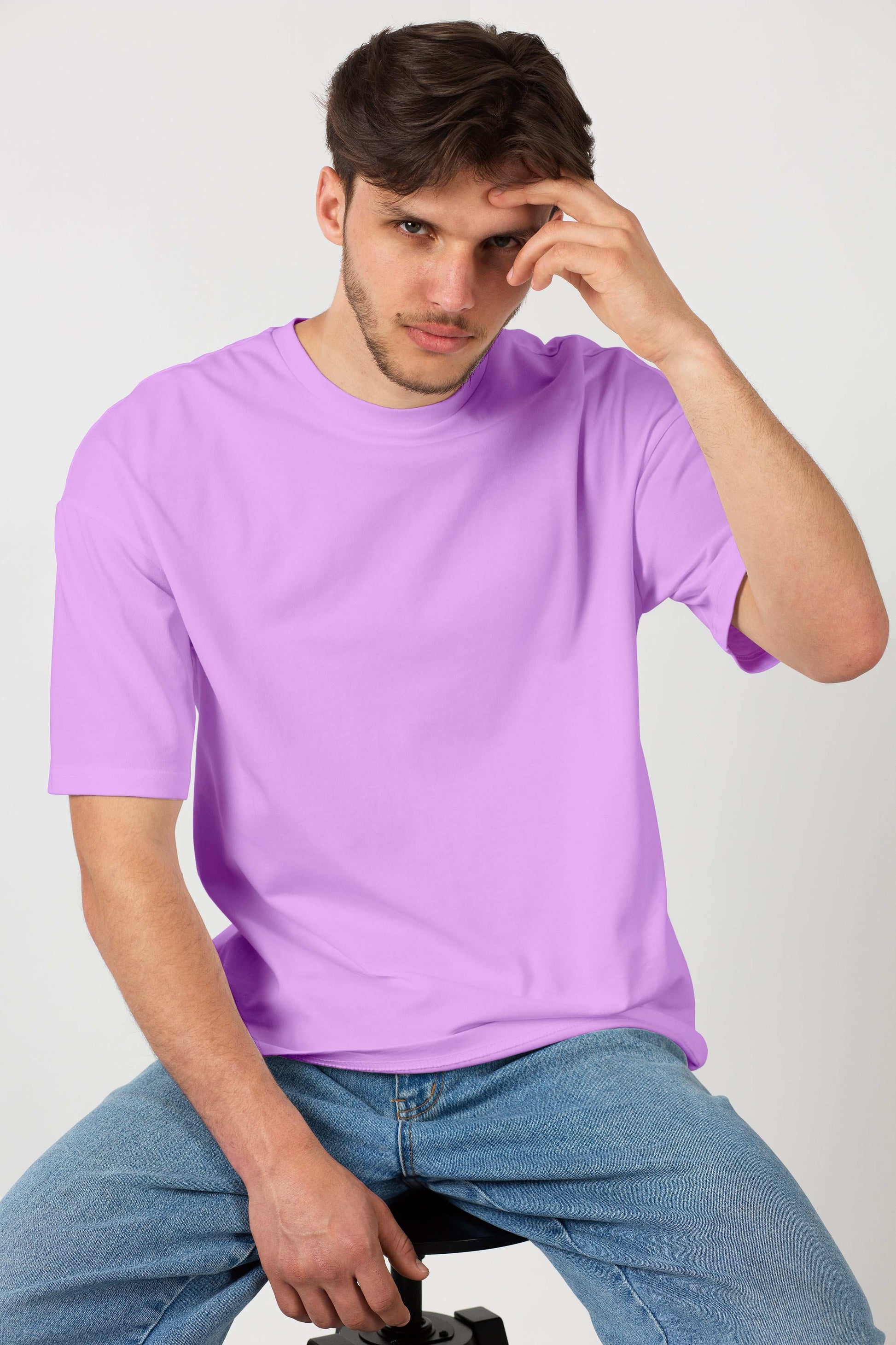 Dolce Vio Luxe French Terry Tee - Lavender