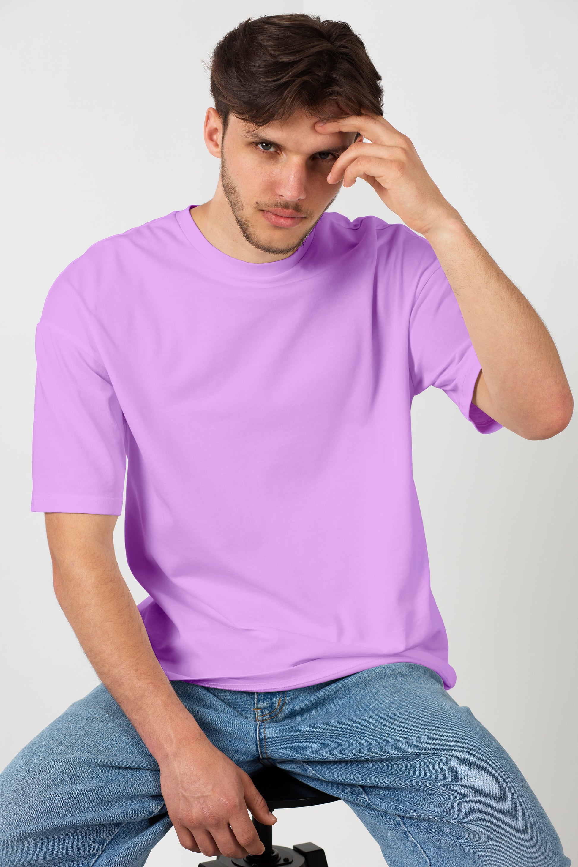 Dolce Vio Luxe French Terry Tee - Lavender