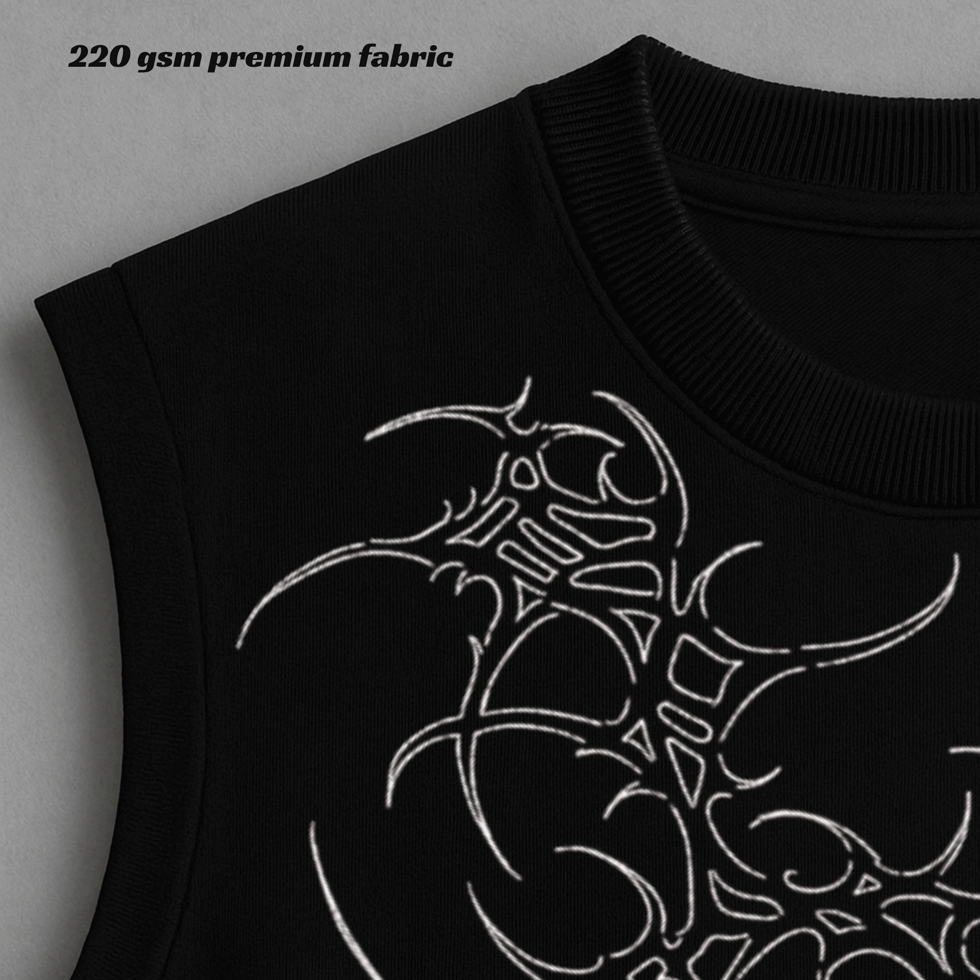 Dolce Vio "Serpentine Glyph" Graphic Vest