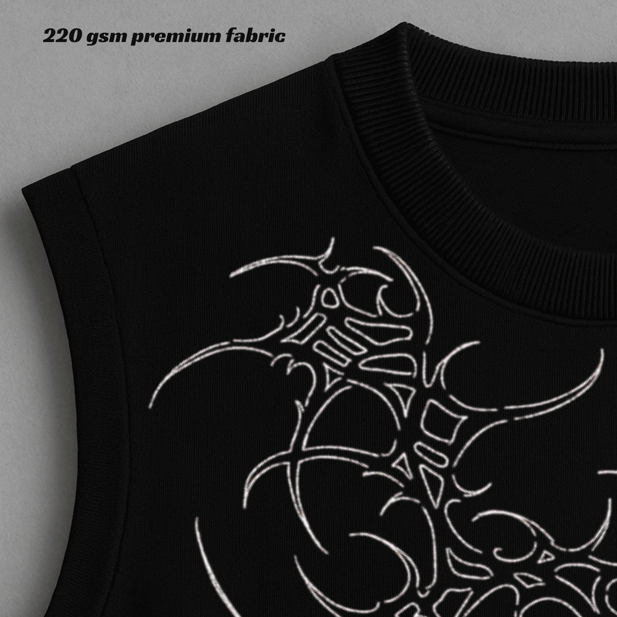 Dolce Vio "Serpentine Glyph" Graphic Vest