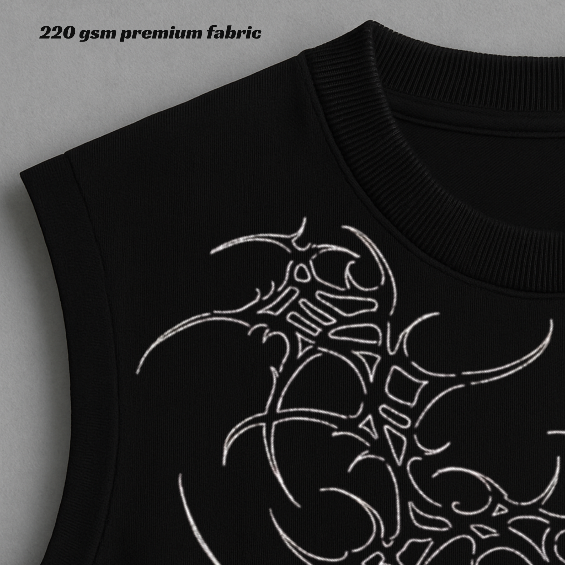 Dolce Vio "Serpentine Glyph" Graphic Vest