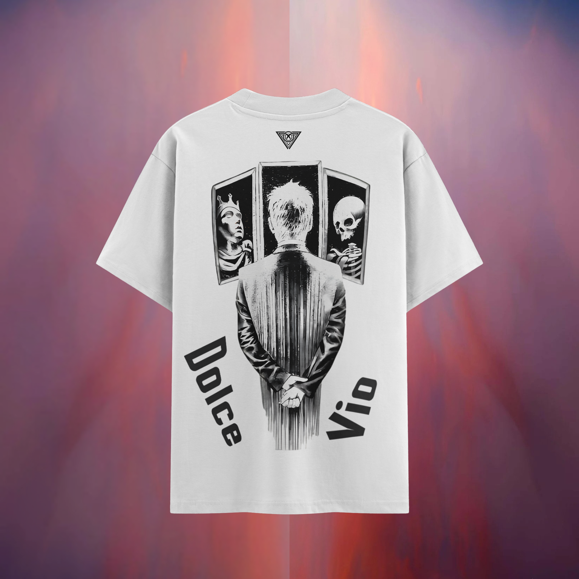 Dolce Vio "Dual Perspective" Graphic White T-Shirt