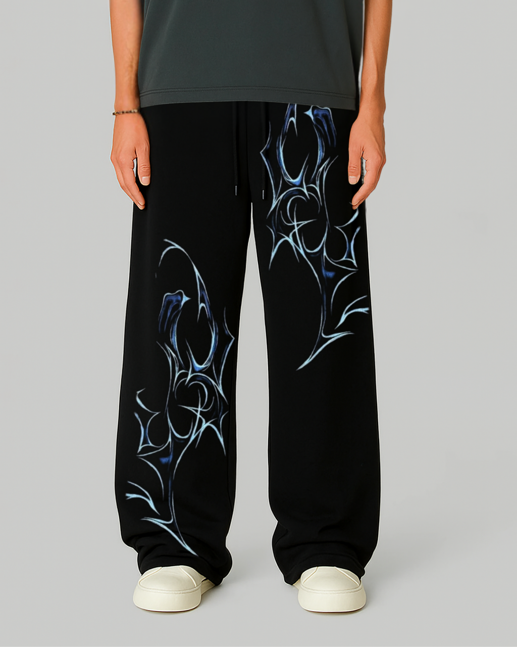 Dolce Vio "Cyberflow Drift" Graphic Sweatpants