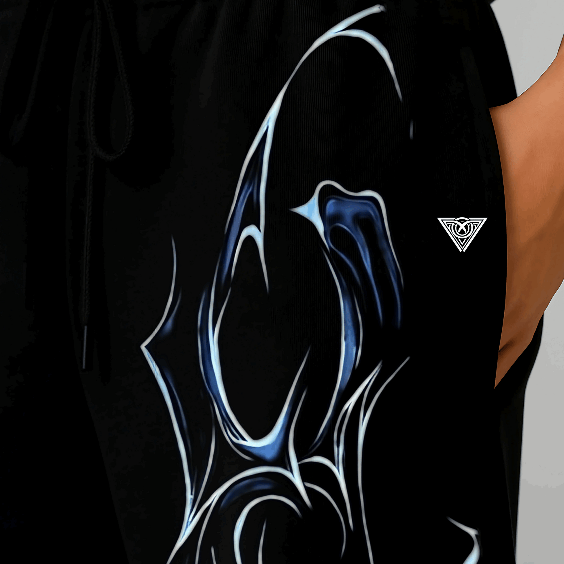 Dolce Vio "Cyberflow Drift" Graphic Sweatpants