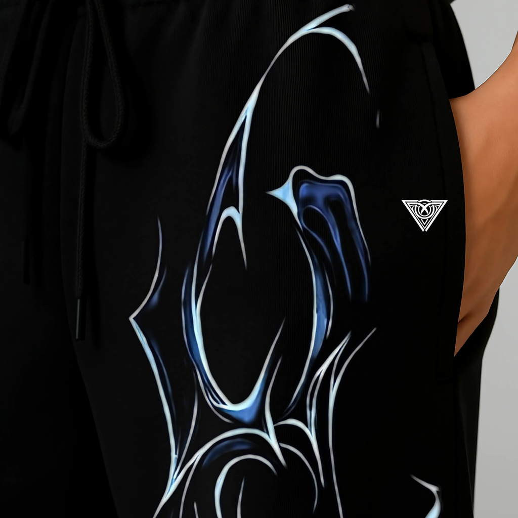 Dolce Vio "Cyberflow Drift" Graphic Sweatpants