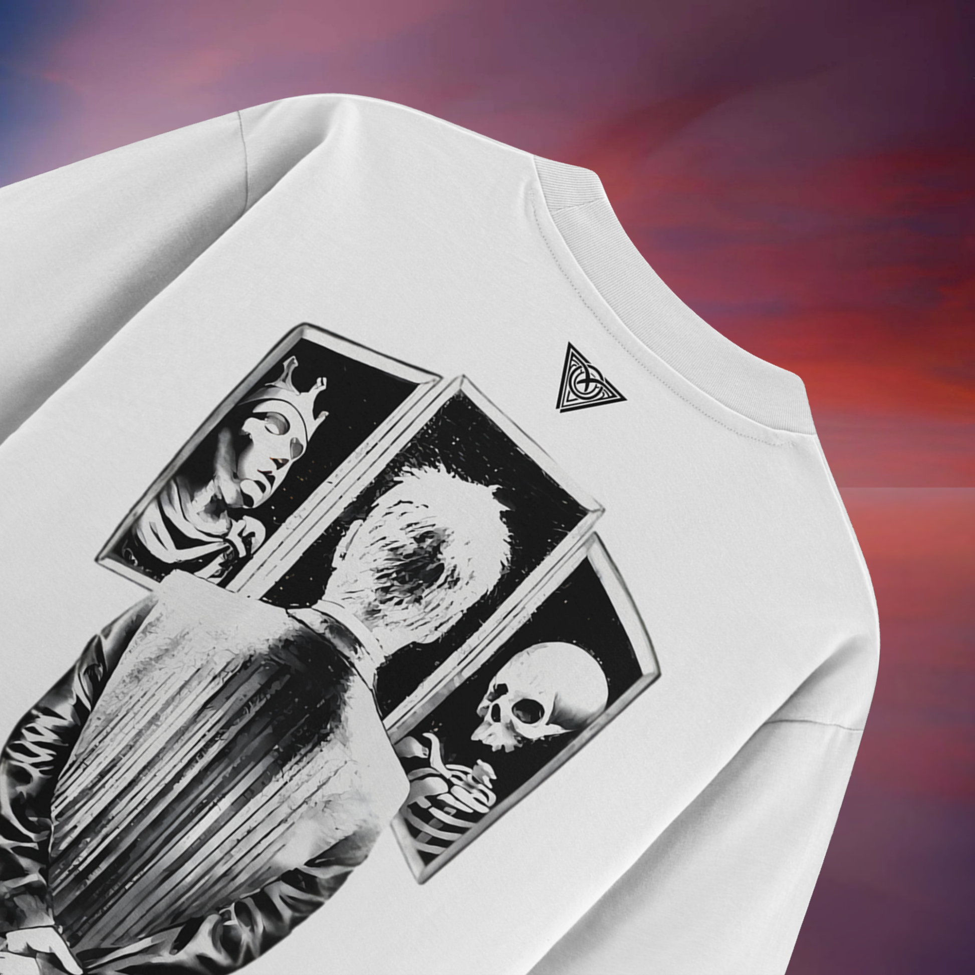 Dolce Vio "Dual Perspective" Graphic White T-Shirt