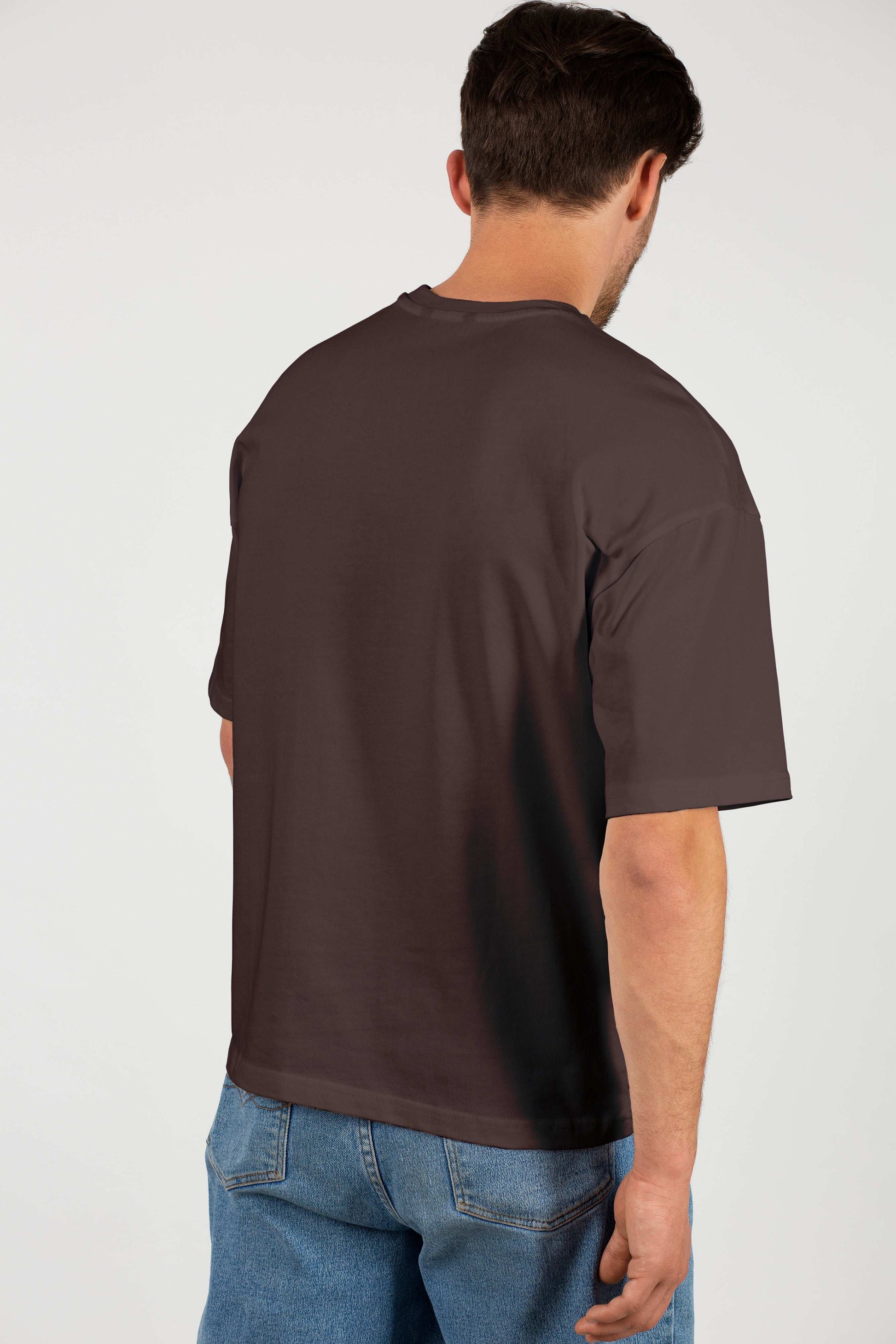 Dolce Vio Luxe French Terry Tee - Cocoa Bean