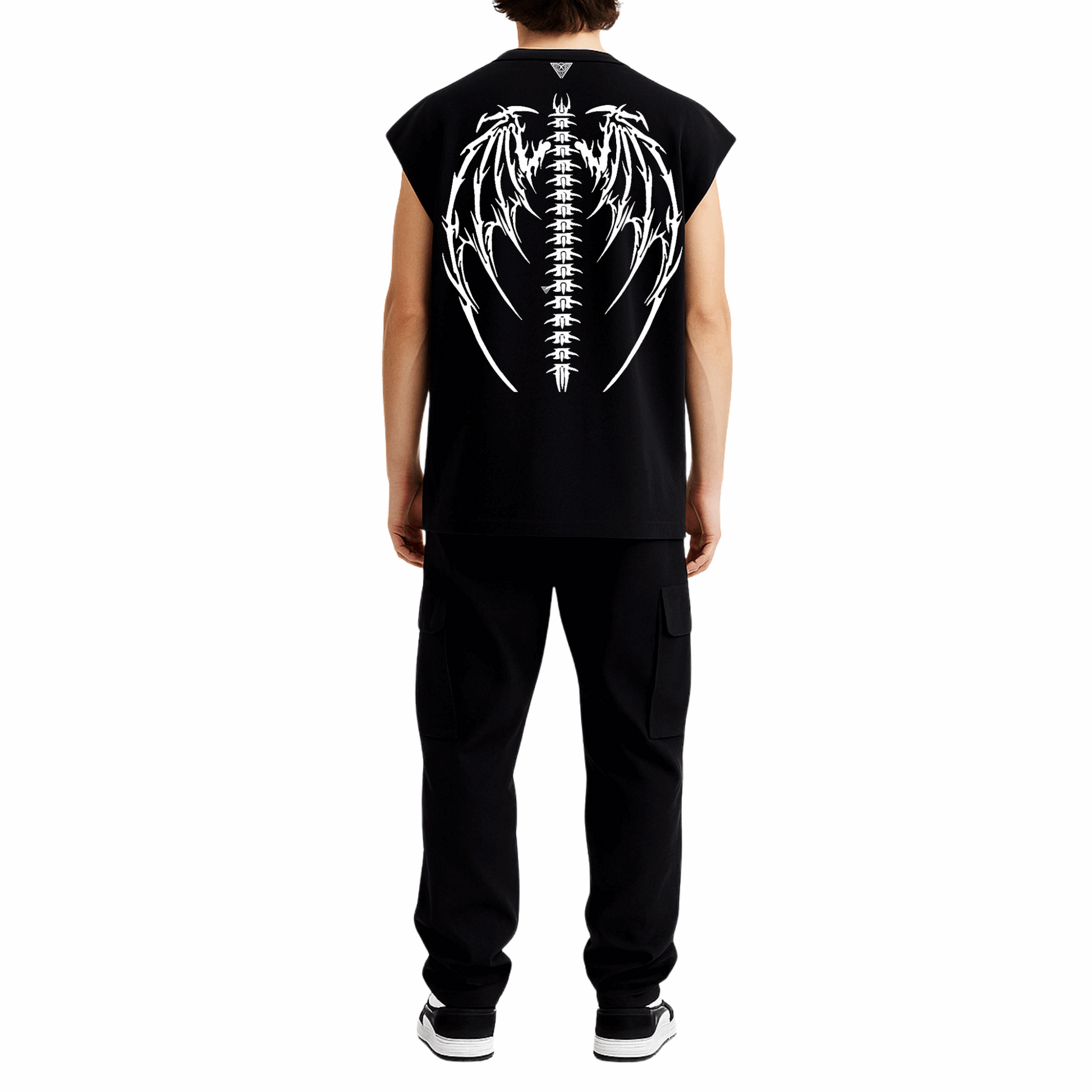 Dolce Vio "Winged Spine" Graphic Vest