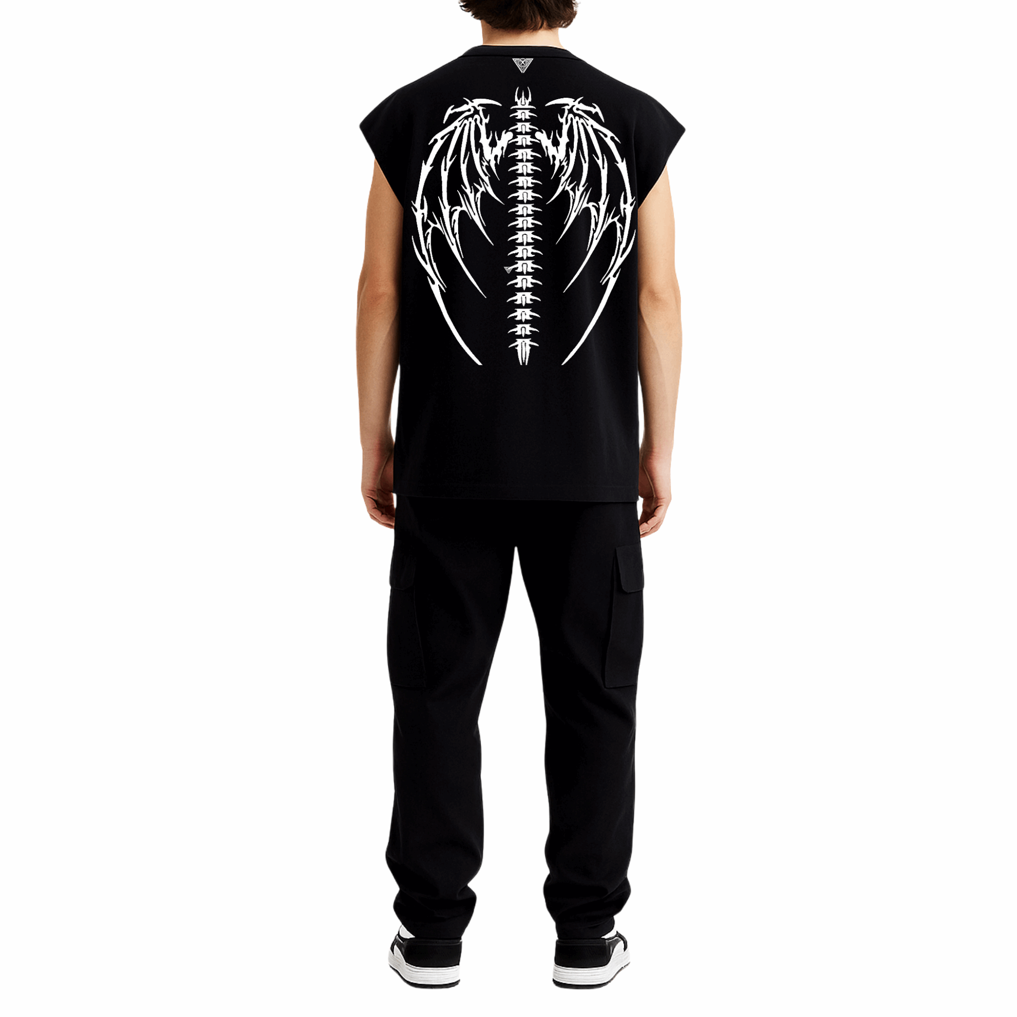 Dolce Vio "Winged Spine" Graphic Vest