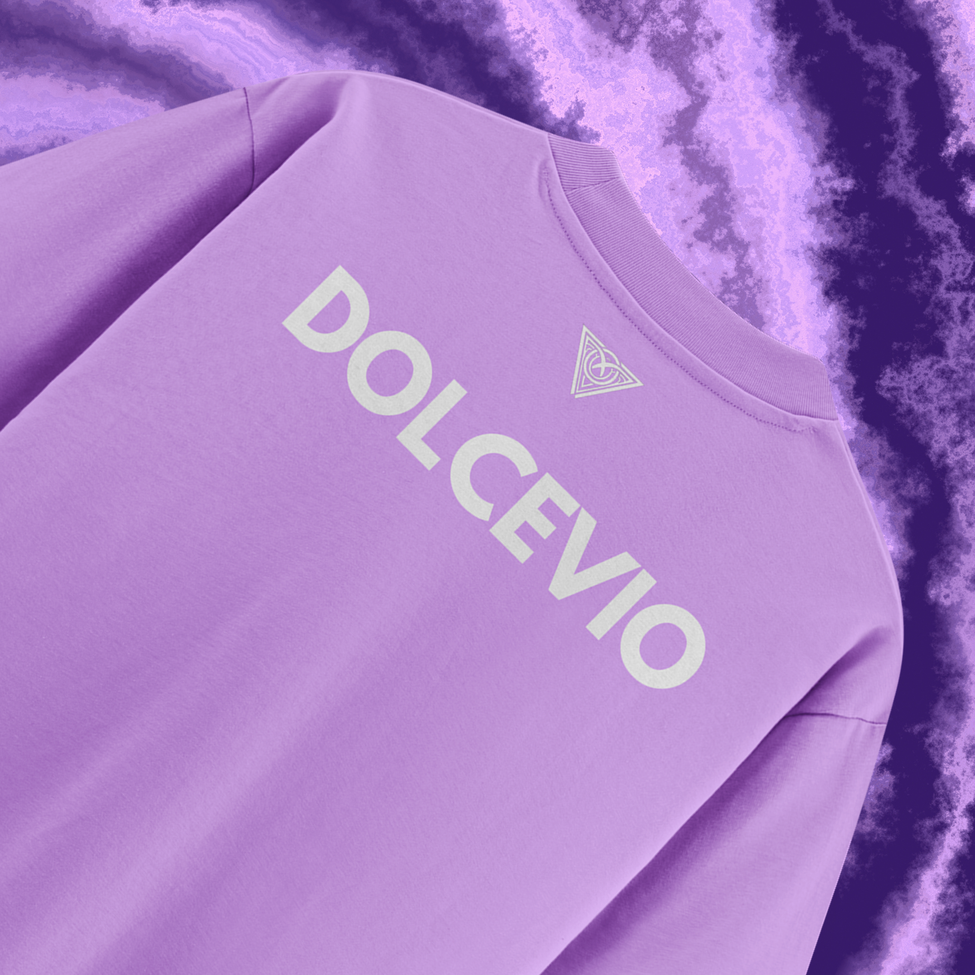 Delca Vio "Signature Lavender" Purple T-Shirt