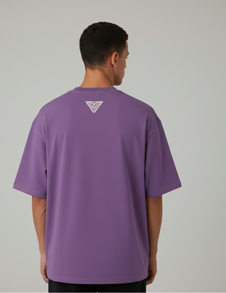 DOLCEVIO "Arcangel" Oversized Lavender T-Shirt