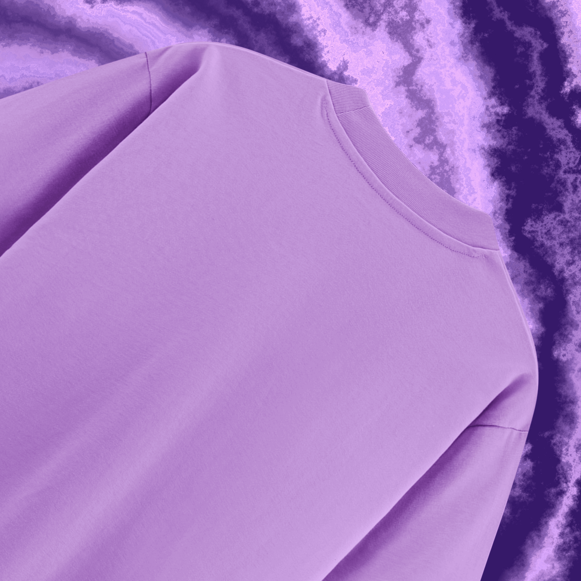 Dolce Vio Luxe French Terry Tee - Lavender