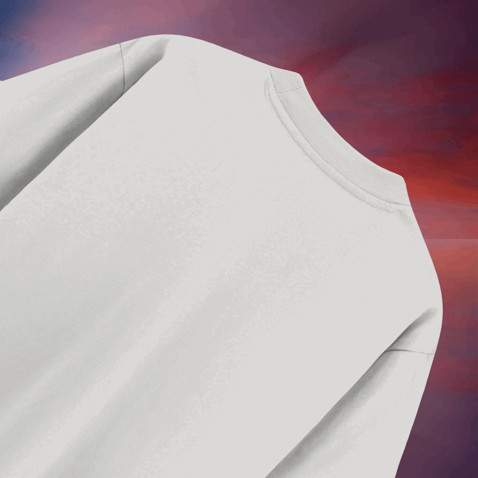 Dolce Vio Luxe French Terry Tee - Ivory Cloud