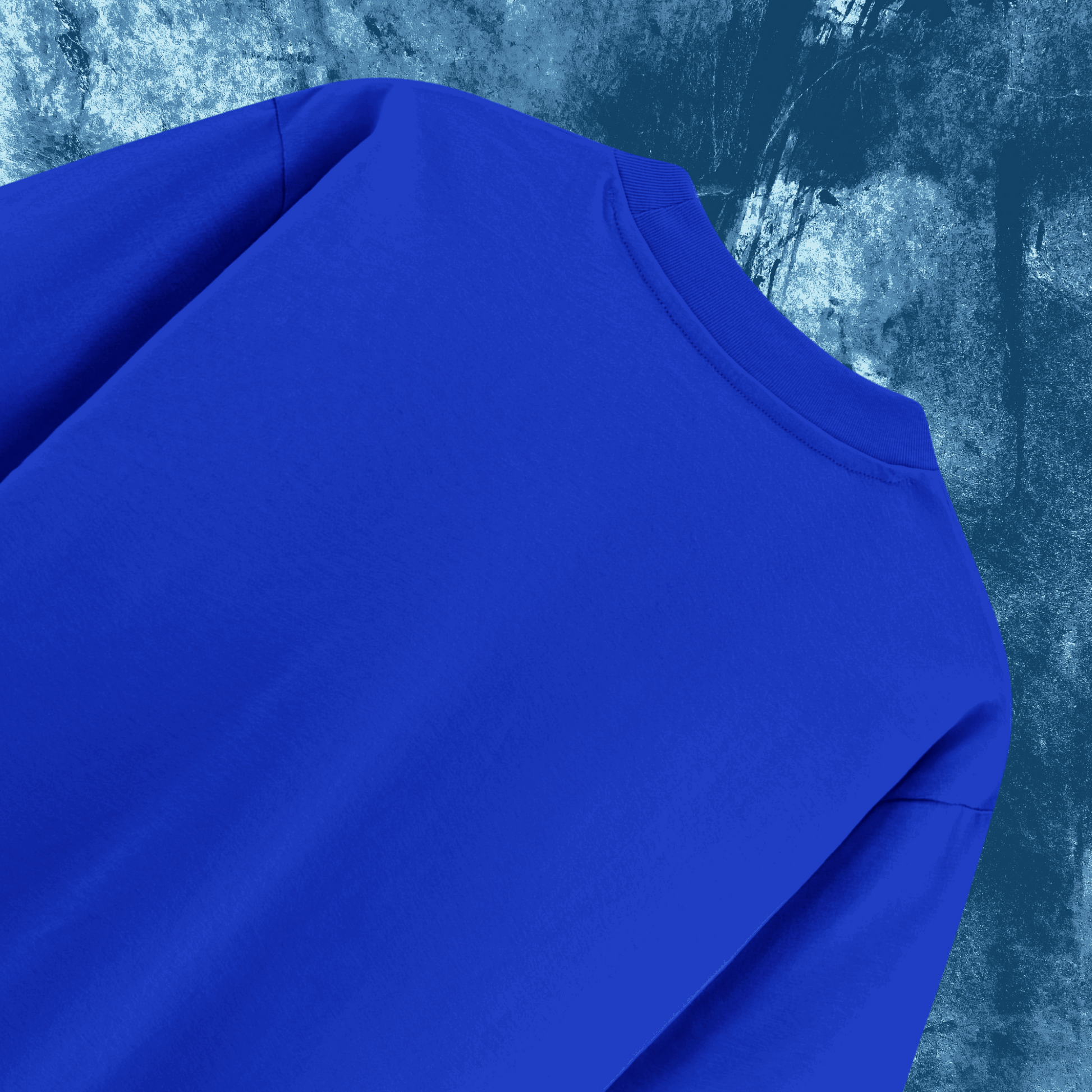 Dolce Vio Luxe French Terry Tee - Royal Blue