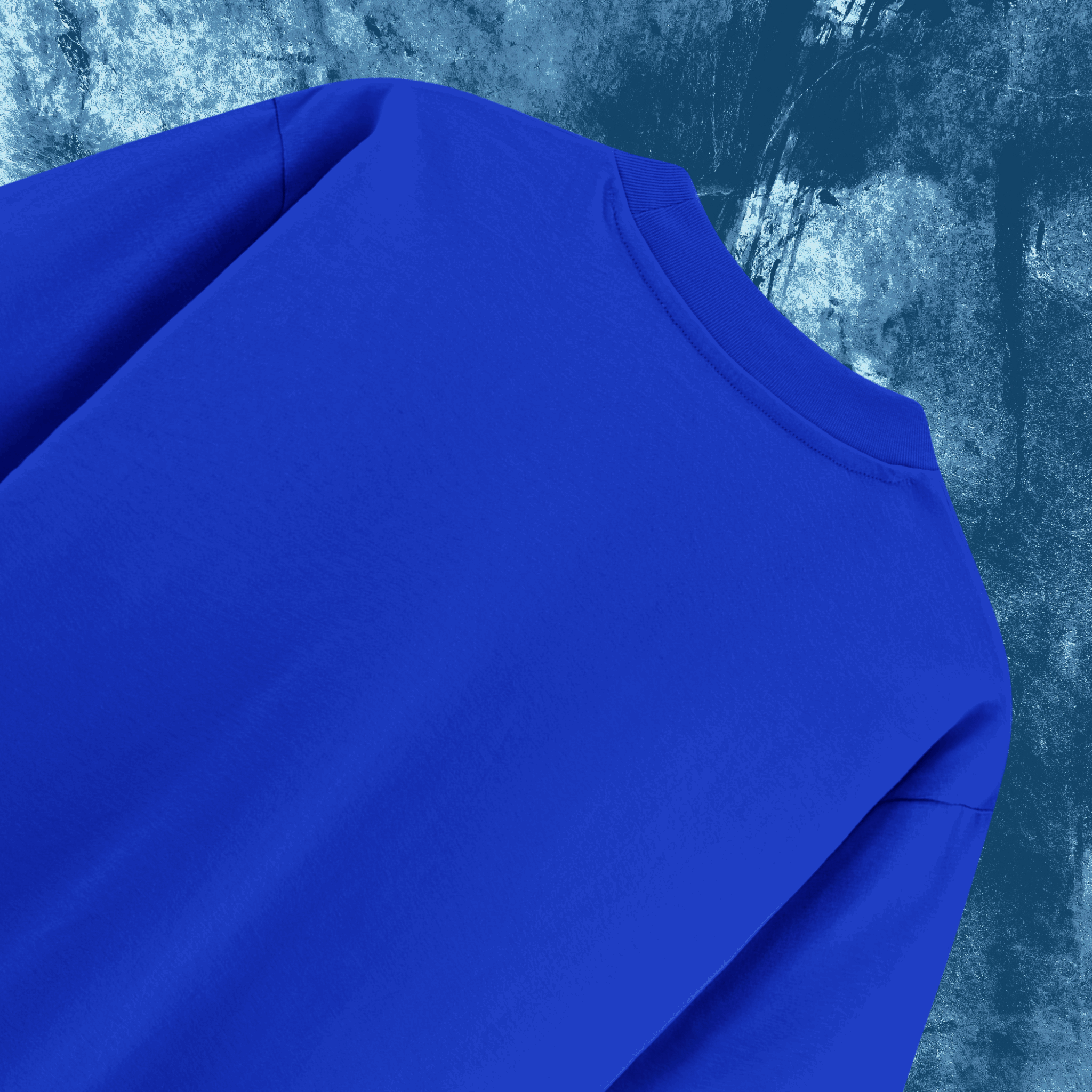 Dolce Vio Luxe French Terry Tee - Royal Blue