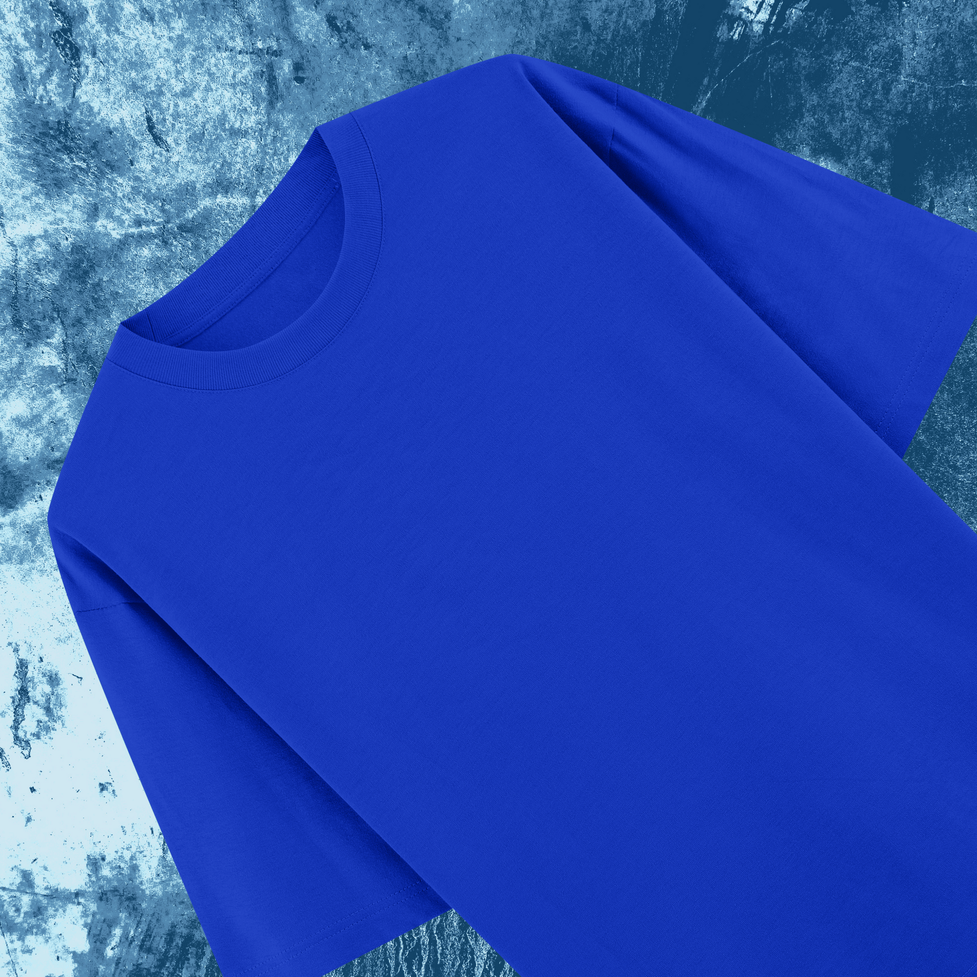 Dolce Vio Luxe French Terry Tee - Royal Blue