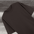 Dolce Vio Luxe French Terry Tee - Cocoa Bean