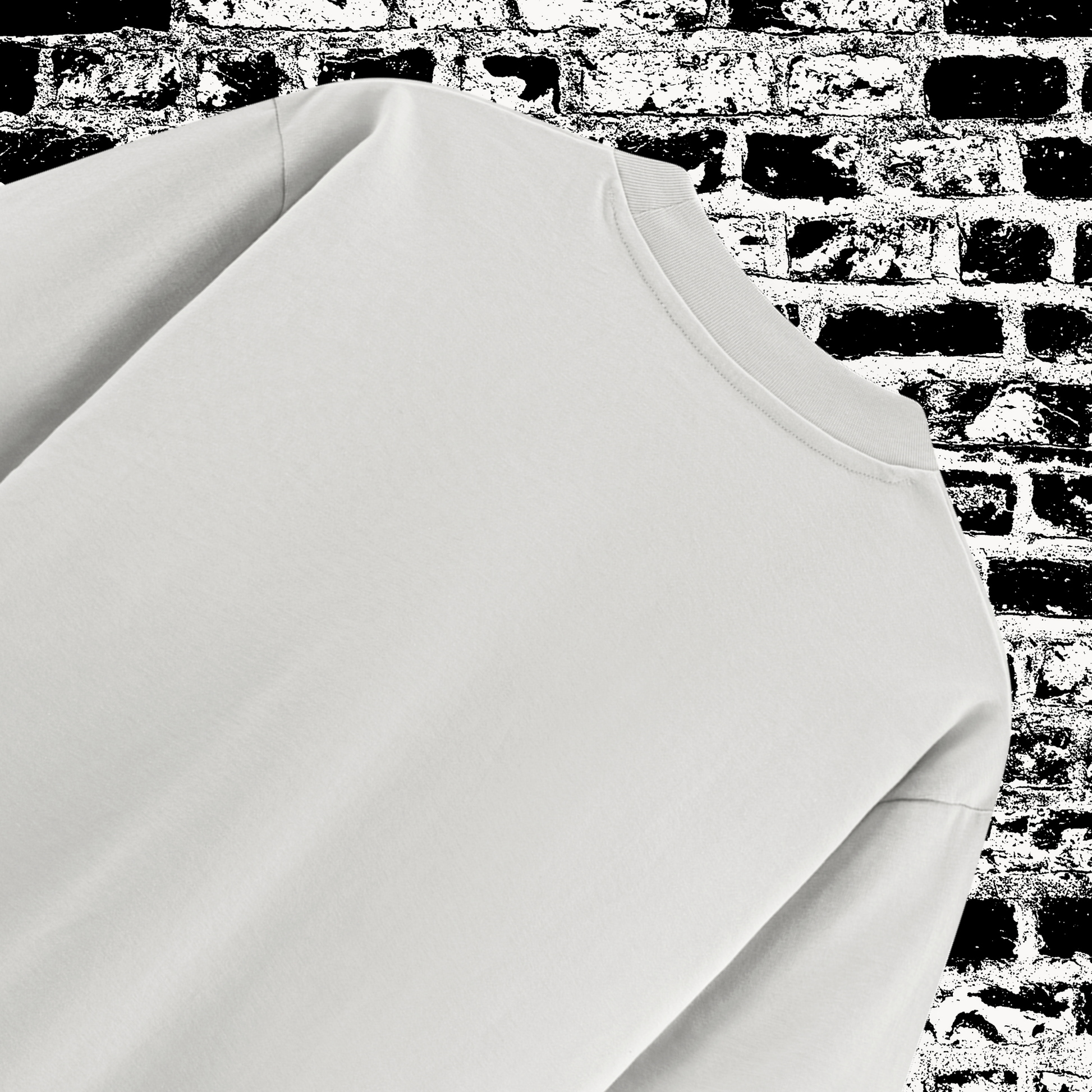 Delca Vio Luxe French Terry Tee - Ivory Cloud