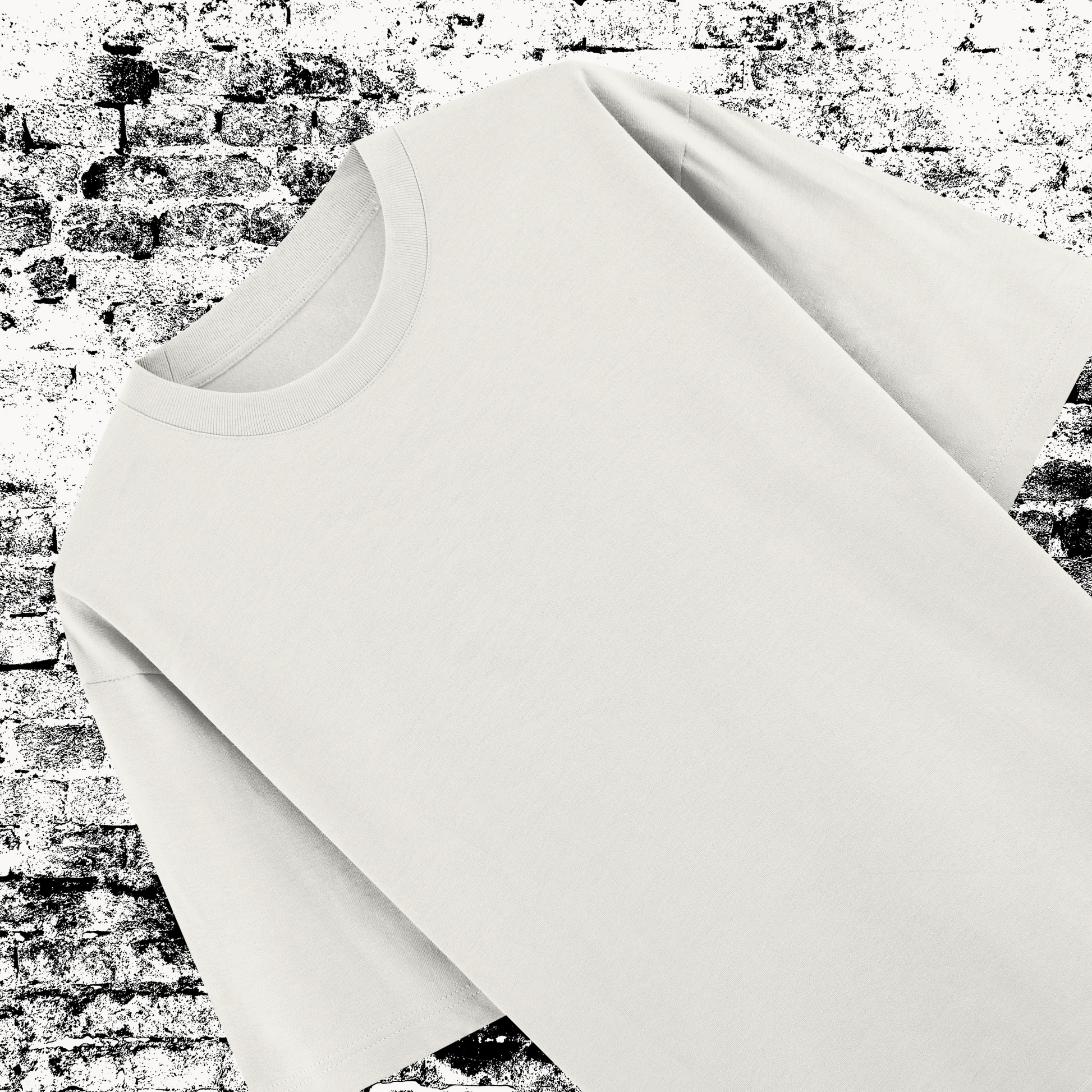 Delca Vio Luxe French Terry Tee - Ivory Cloud