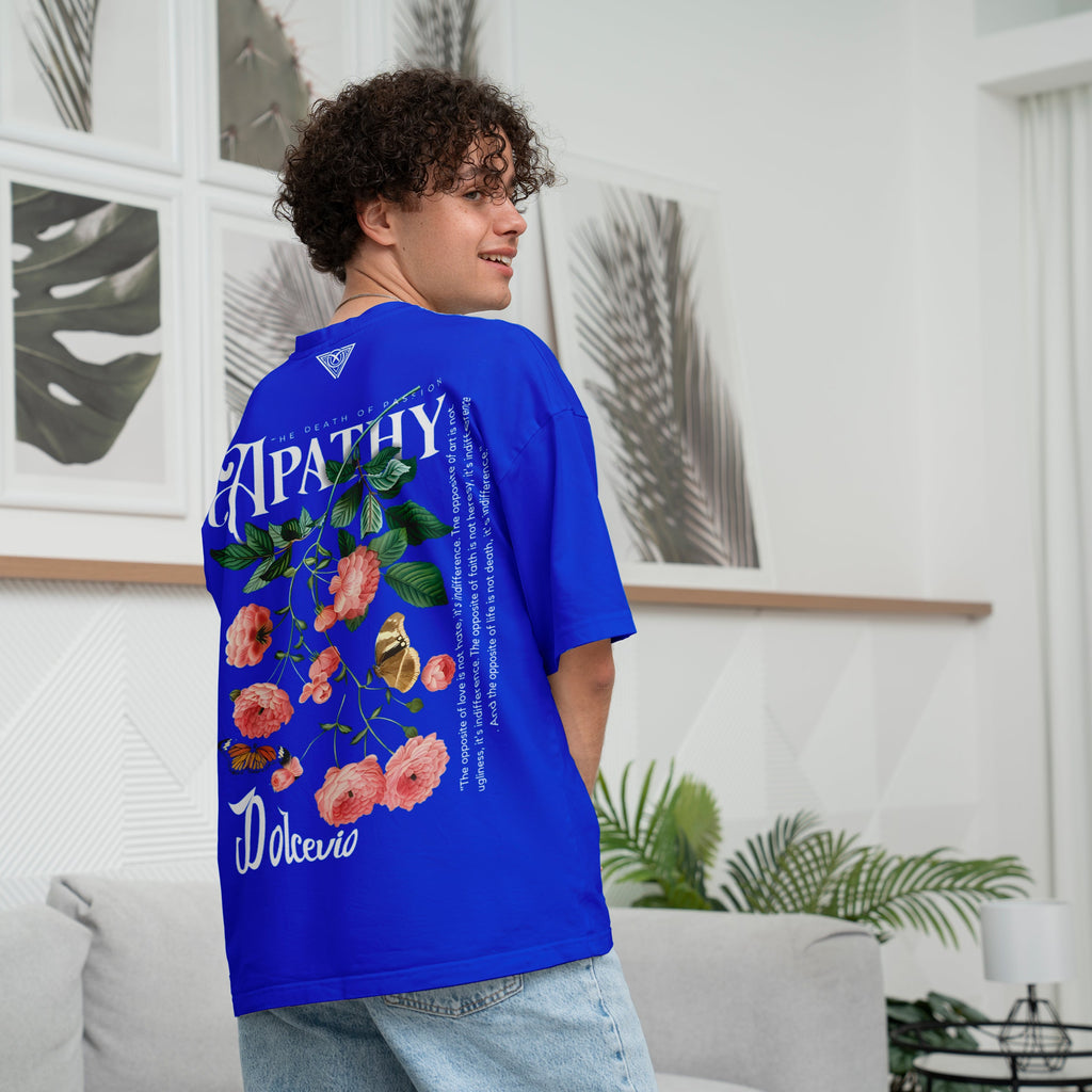 Dolce Vio "Apathy Bloom" Royal Blue Graphic T-Shirt