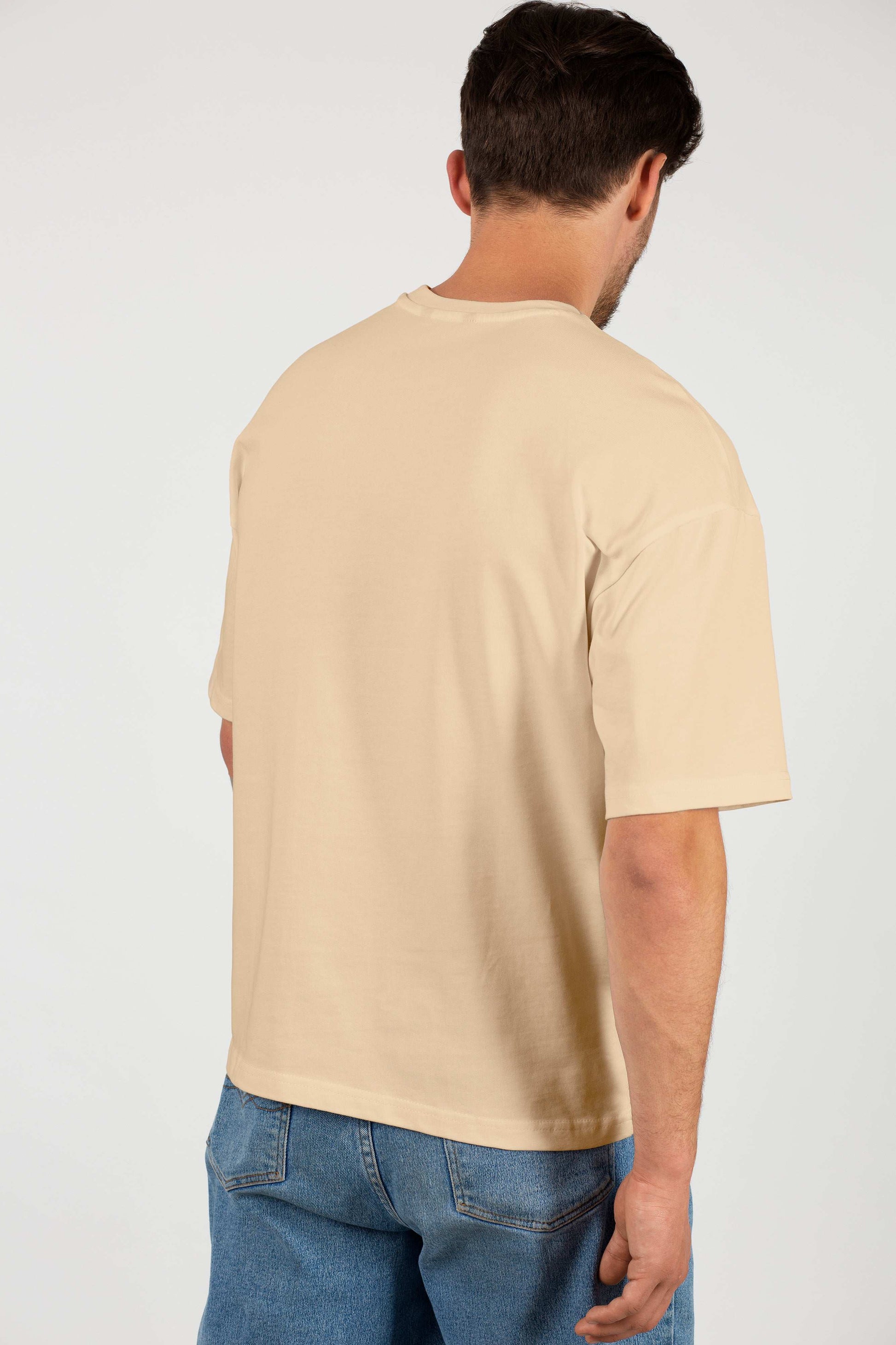 Dolce Vio Luxe French Terry Tee - Desert Beige