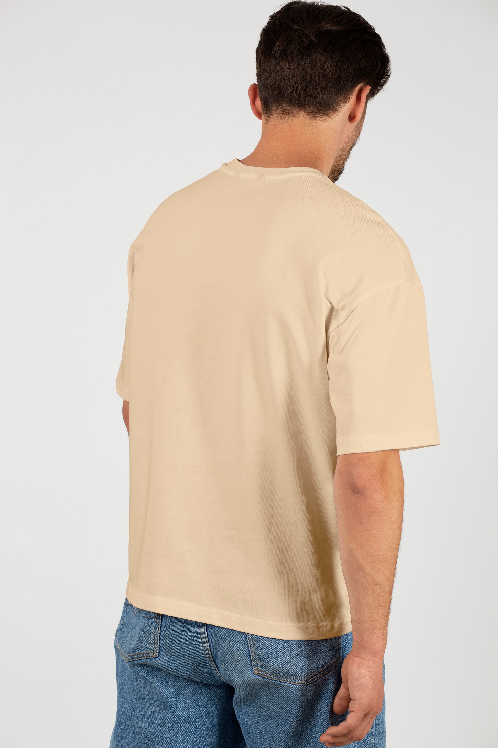 Dolce Vio Luxe French Terry Tee - Desert Beige